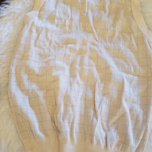 RARE ! American Apparel grid sweater vest - Picture 5 of 8